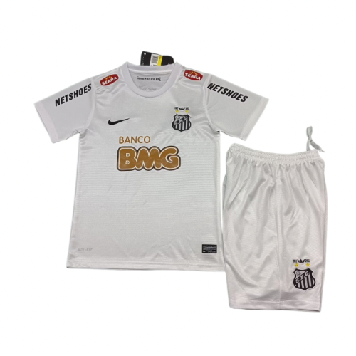 Retro Kids Santos 12/13 Jersey With Shorts