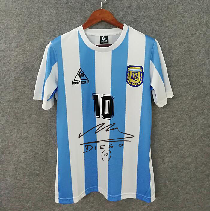 Retro Argentina 1986 Home Jersey Maradona 10
