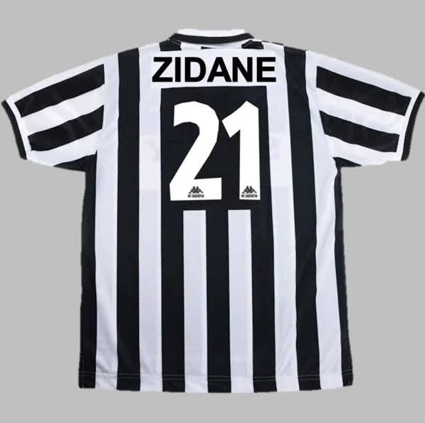 Retro Juventus 96/97 Home Jersey Zinedine Zidane 10 – Daze Sports