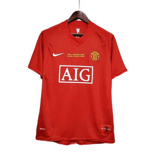 Retro Manchester United 07/08 Home Jersey