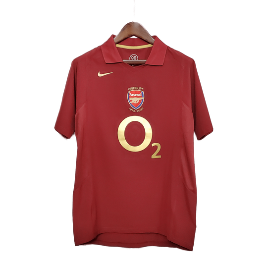 Retro Arsenal 05/06 Home Jersey