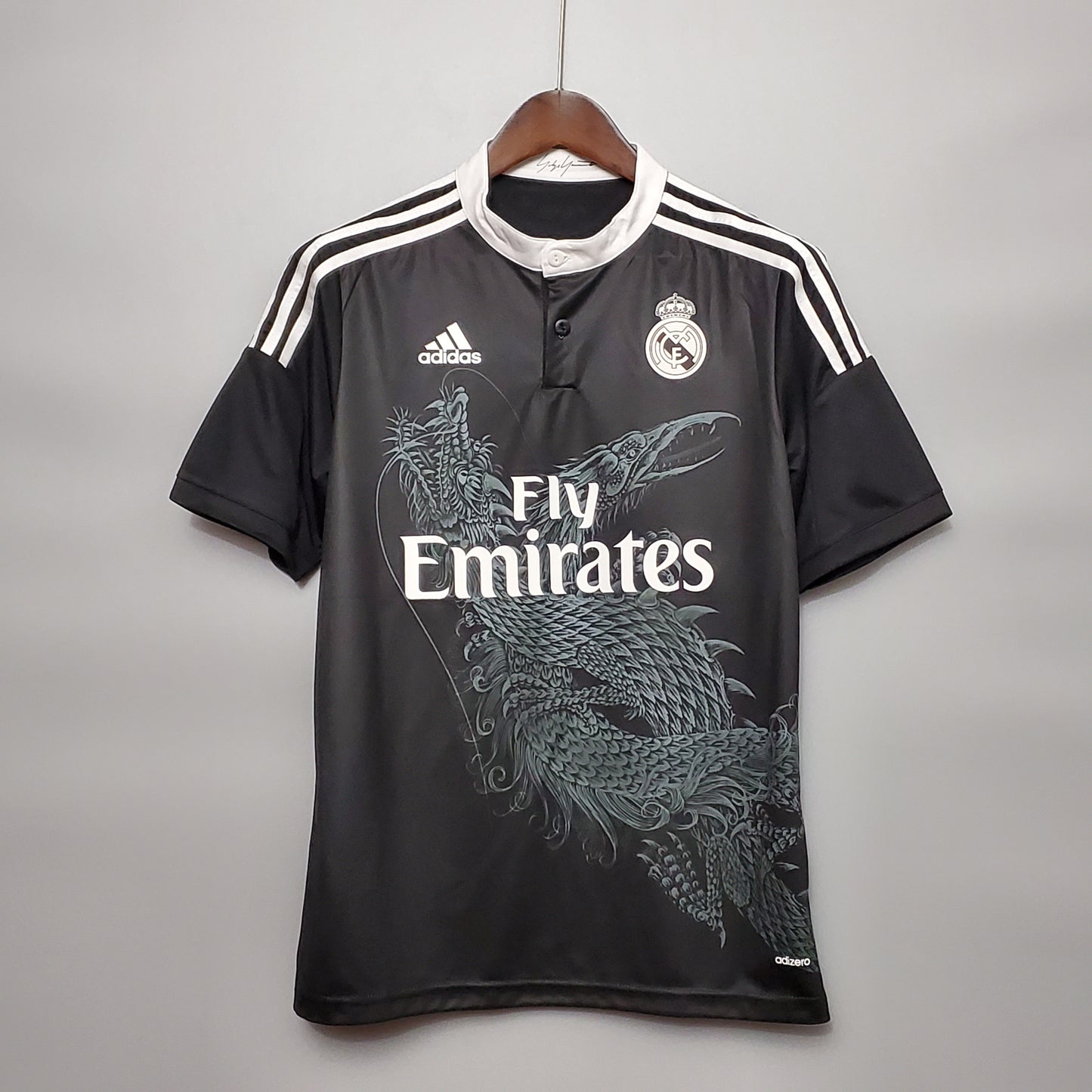 Retro Real Madrid 2014/15 Black Third Kit Ronaldo 7