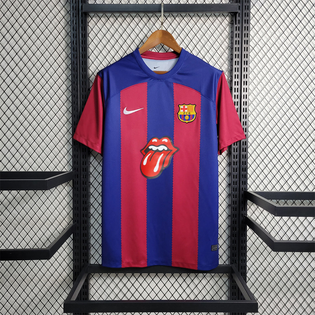 Barcelona x Rolling Stones 23/24 Limited Edition Jersey