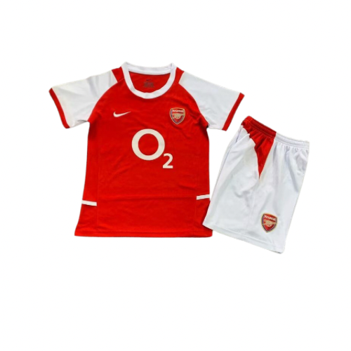 Retro Kids Arsenal 03/04 Jersey With Shorts