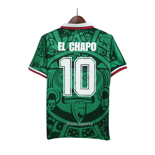 Retro Mexico 1998 Jersey World Cup - El Chapo 10