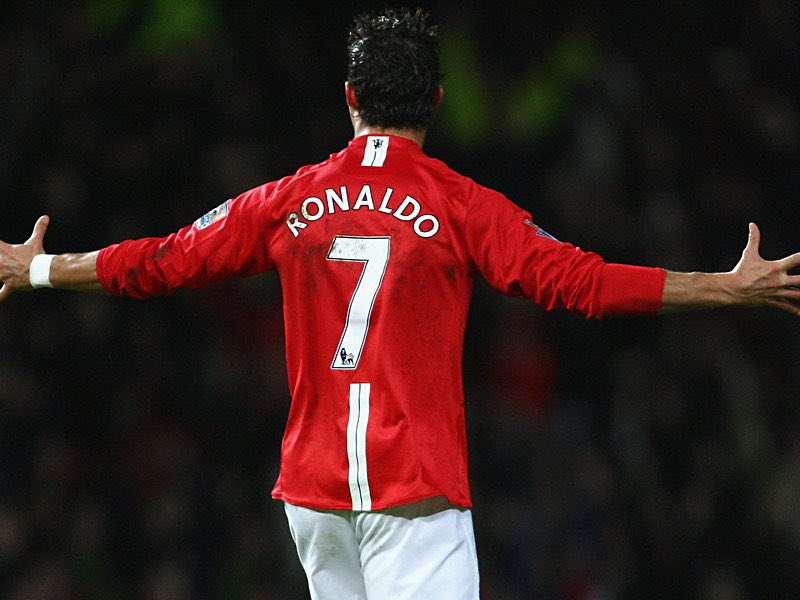 Retro Manchester United 07-08 Jersey #RONALDO7