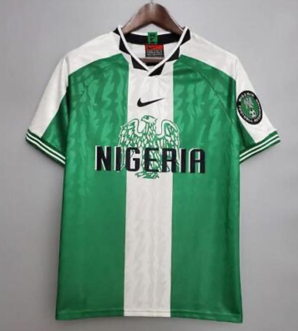 Retro Nigeria 1996 Home Jersey - OKOCHA 10