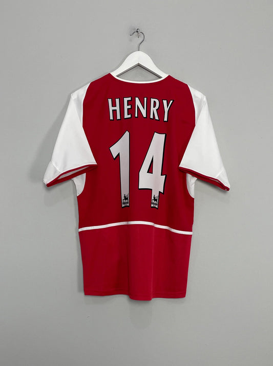 Retro Arsenal 02/04 Jersey #HENRY14