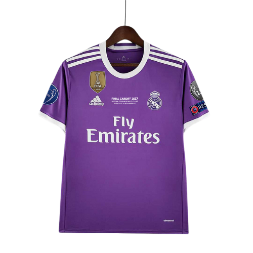Retro Sergio Ramos Real Madrid 2017/18 Purple Jersey