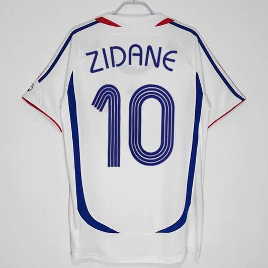 Retro France 2006 Home Jersey Zinedine Zidane 10