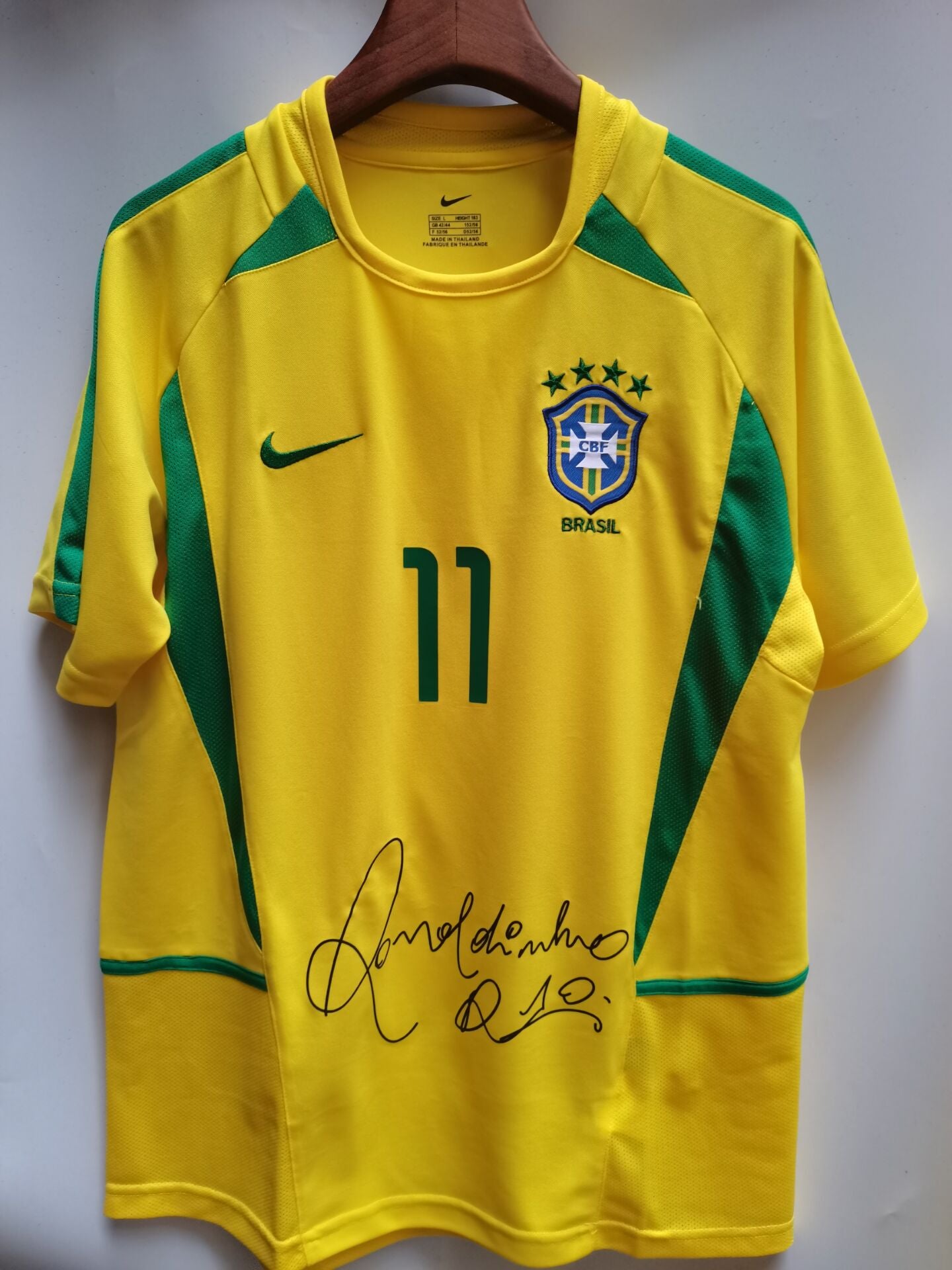 Ronaldinho brazil cheap jersey 2002