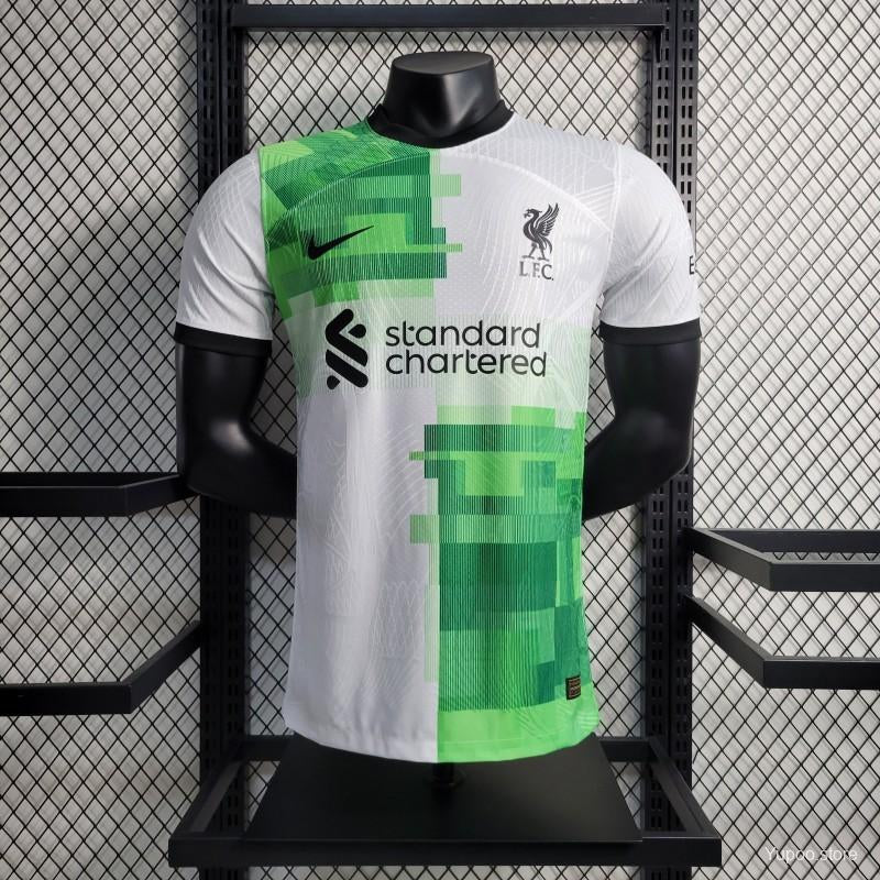 Liverpool 2023/24 Away Players Version Jersey